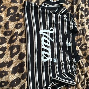 Vans large striped shirt